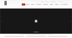 Desktop Screenshot of brazing.com